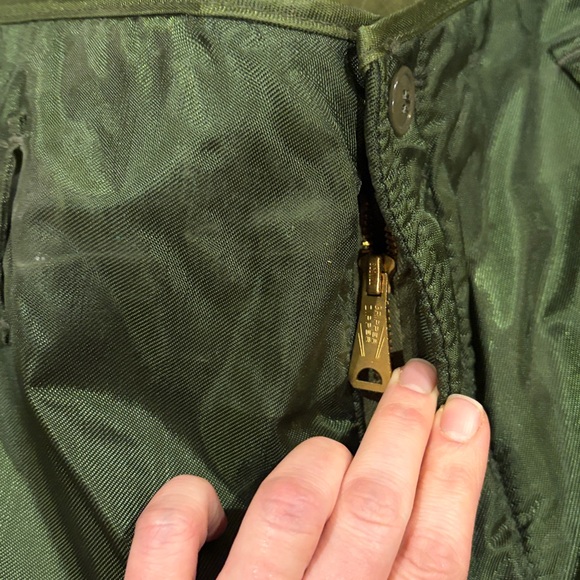 Mens vintage military issue extreme cold weather impermeable trousers - Picture 5 of 8